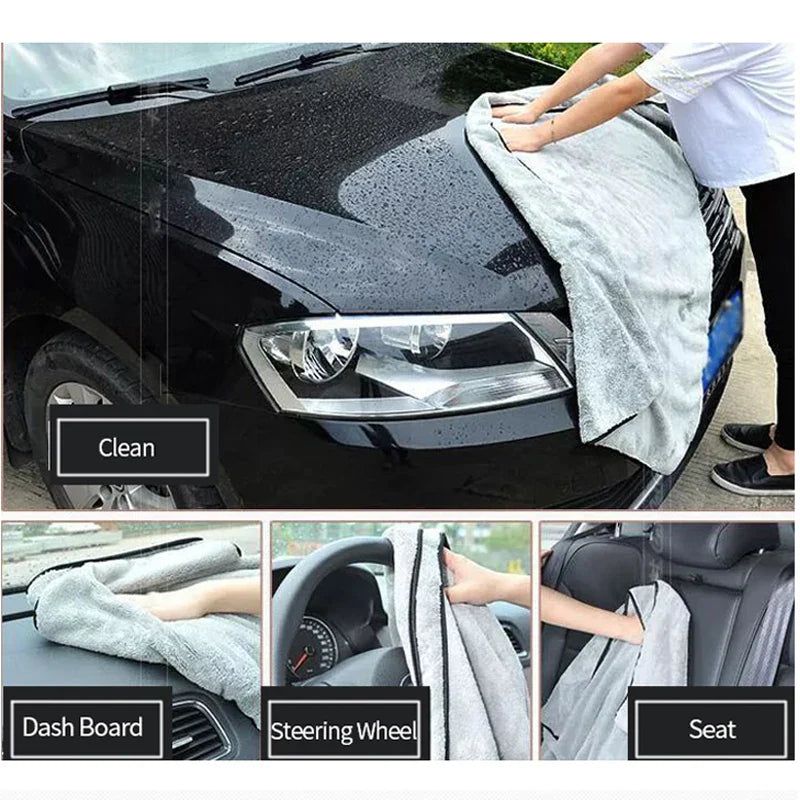 SEAMETAL Microfiber Car Towel
