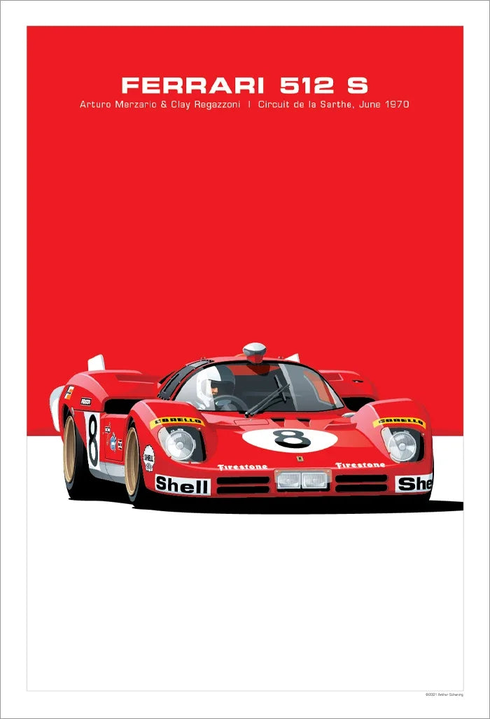 Retro Car Wall Art