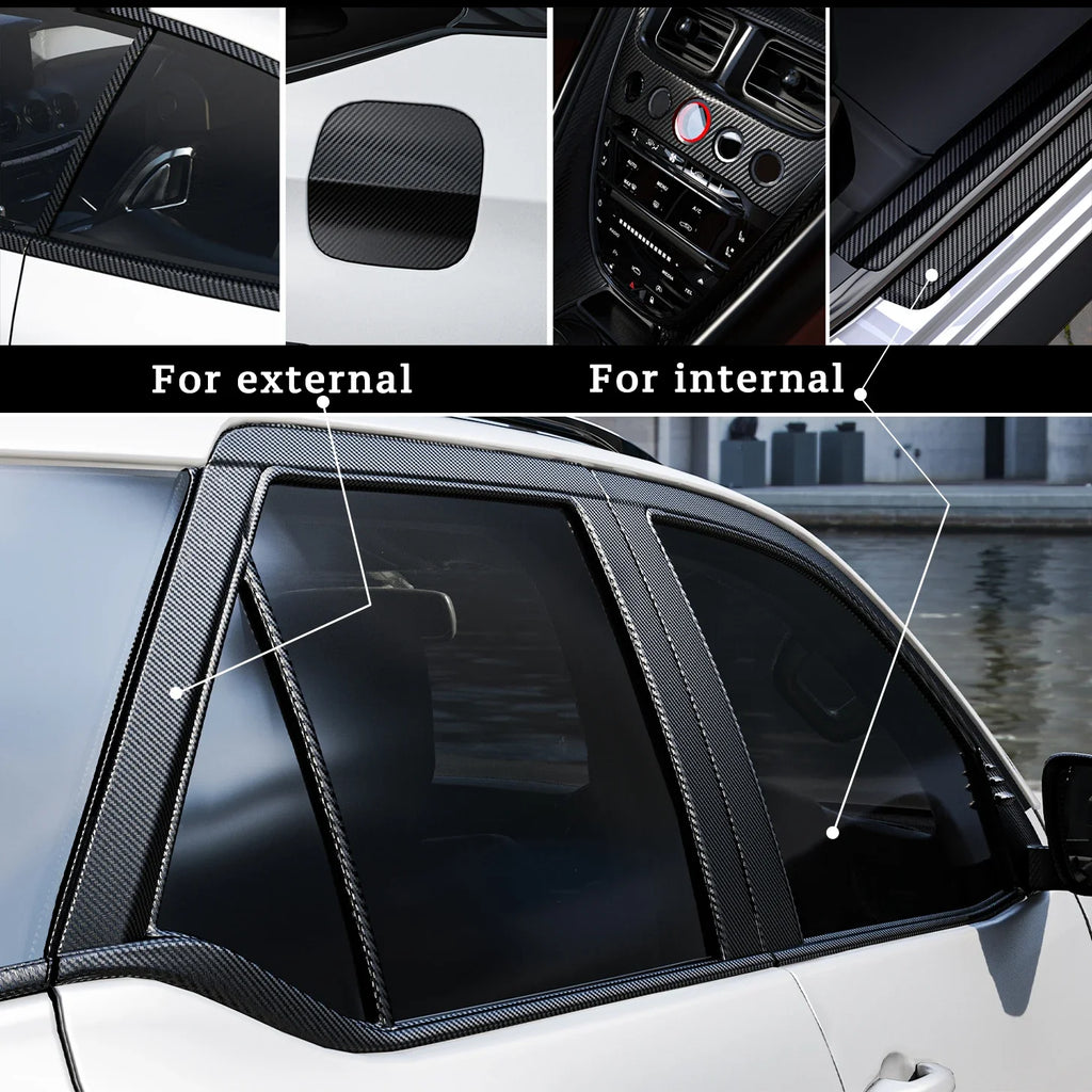 Vinyl Carbon Fiber Wrap
