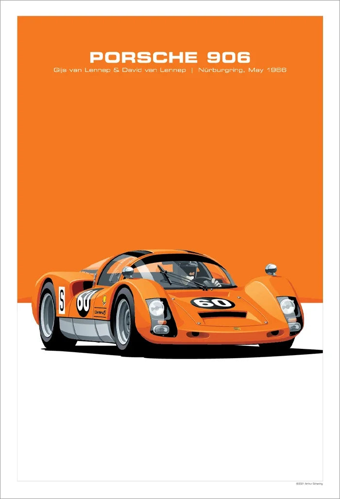 Retro Car Wall Art