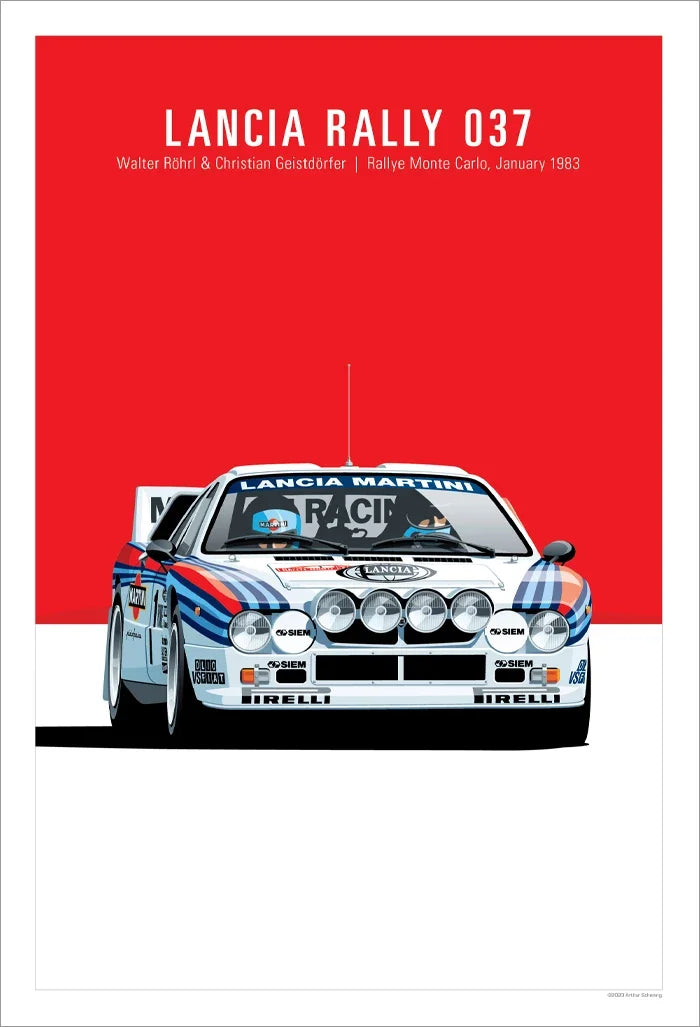 Retro Car Wall Art
