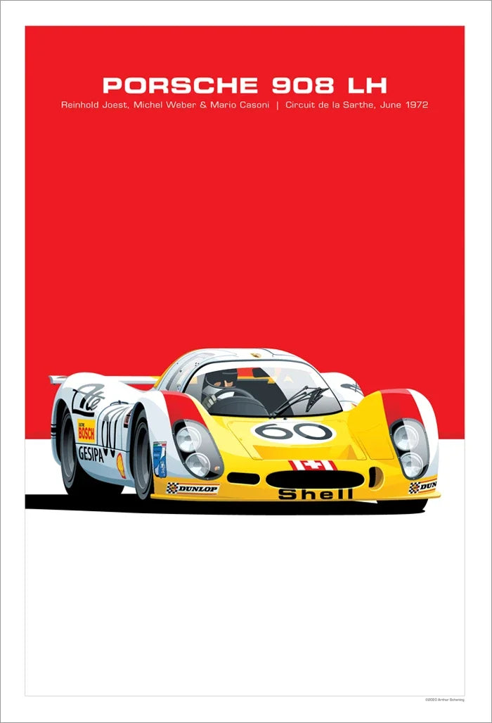 Retro Car Wall Art
