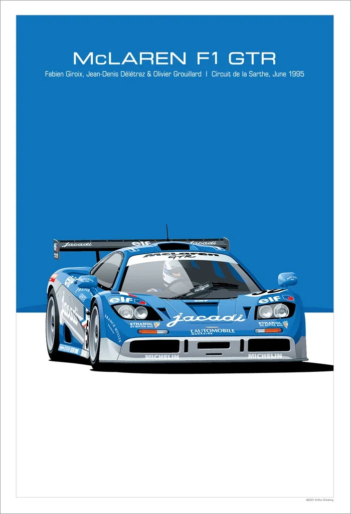 Retro Car Wall Art