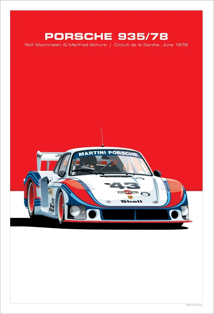 Retro Car Wall Art