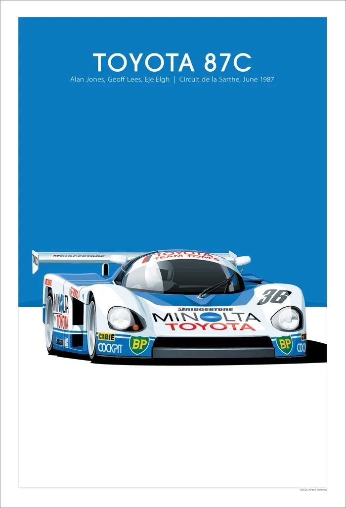 Retro Car Wall Art