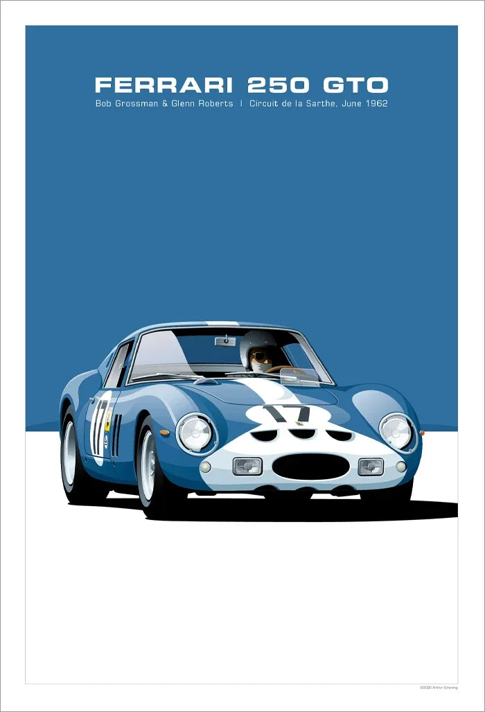 Retro Car Wall Art
