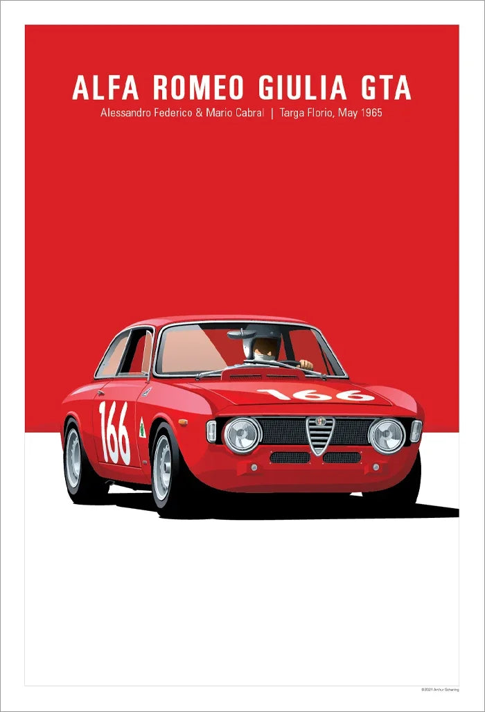 Retro Car Wall Art