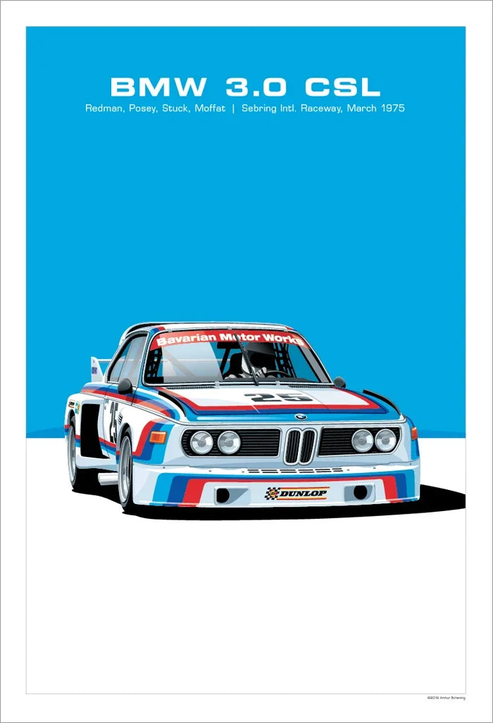 Retro Car Wall Art