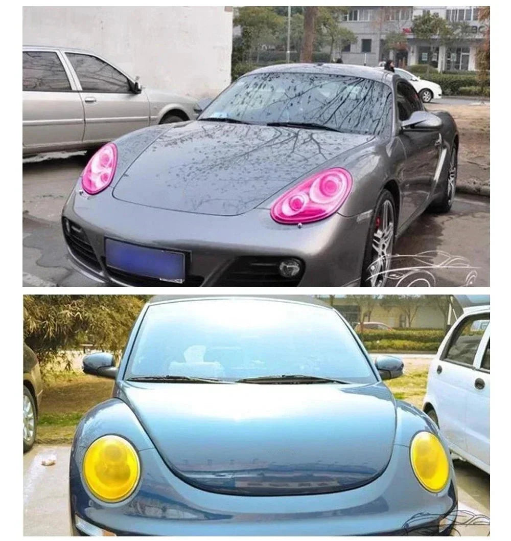 Transparent Headlight & Taillight Tint Film