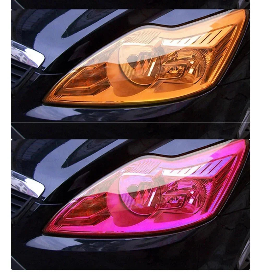 Transparent Headlight & Taillight Tint Film