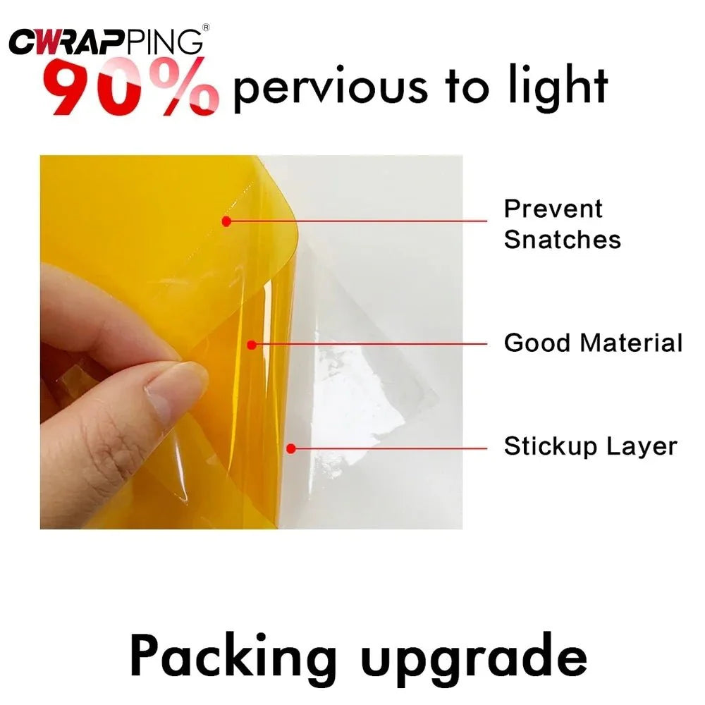 Transparent Headlight & Taillight Tint Film